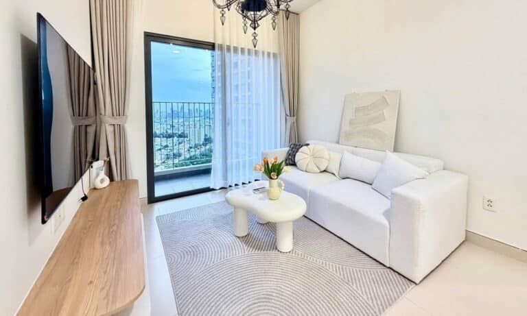 Masteri Thảo Điền căn hộ 2 phòng ngủ bán nội thất đẹp tầng cao view Bitexco