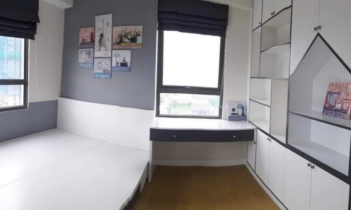 Masteri Thảo Điền căn hộ T4 3 phòng ngủ cho thuê view sông lầu cao nhà đẹp