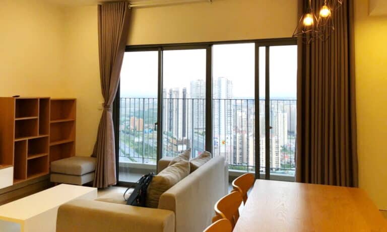 Masteri Thảo Điền T5 đầy đủ nội thất 3 phòng ngủ cho thuê view thoáng lầu cao