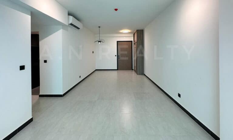 De La Sol căn hộ cho thuê 3 phòng ngủ nội thất cơ bản lầu cao view sông