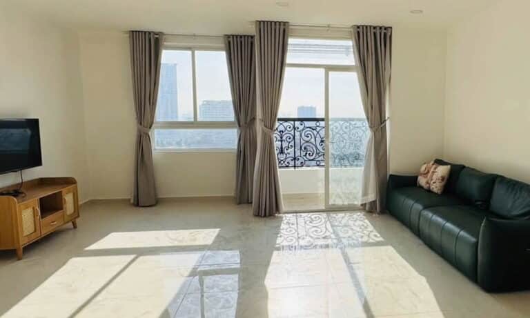 Grand Riverside căn hộ cho thuê 3 phòng ngủ có nội thất view sông Bitexco