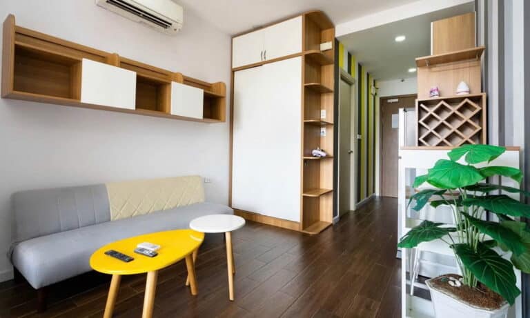 Millennium căn studio 1 phòng ngủ 30m2 cho thuê đủ nội thất thoáng mát