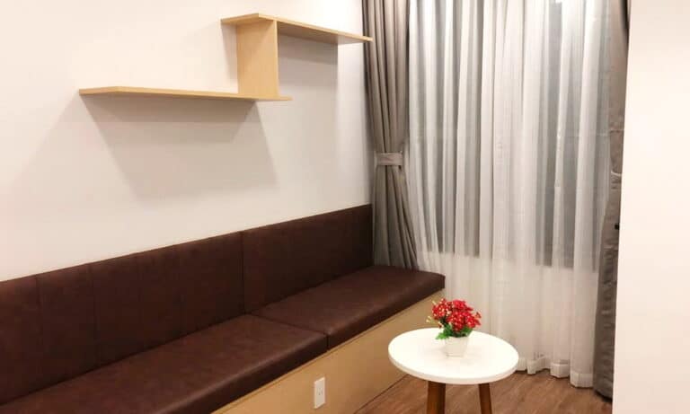 River Gate căn studio cho thuê 1 phòng ngủ 31m2 đủ nội thất view mát