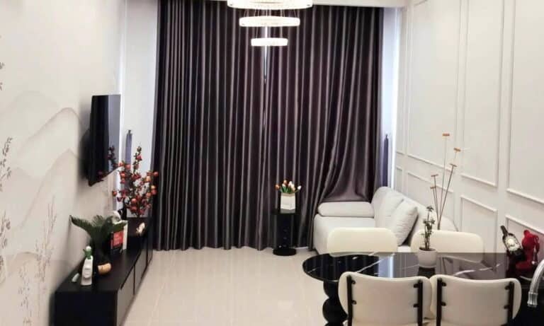 River Gate bán căn hộ 2 phòng ngủ 75m2 đầy đủ nội thất lầu cao view sông
