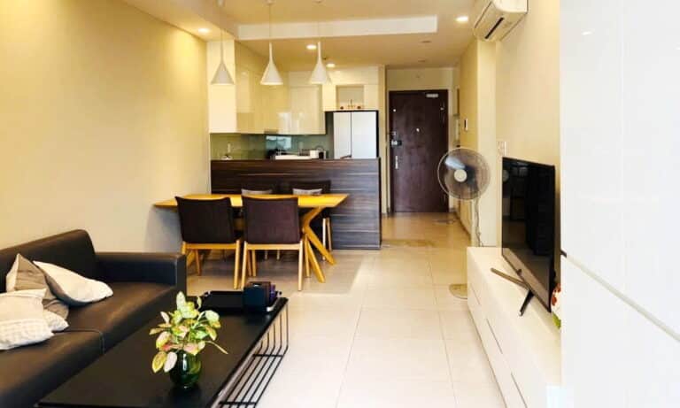 The Gold View căn hộ cho thuê 2 phòng ngủ đầy đủ nội thất lầu cao thoáng