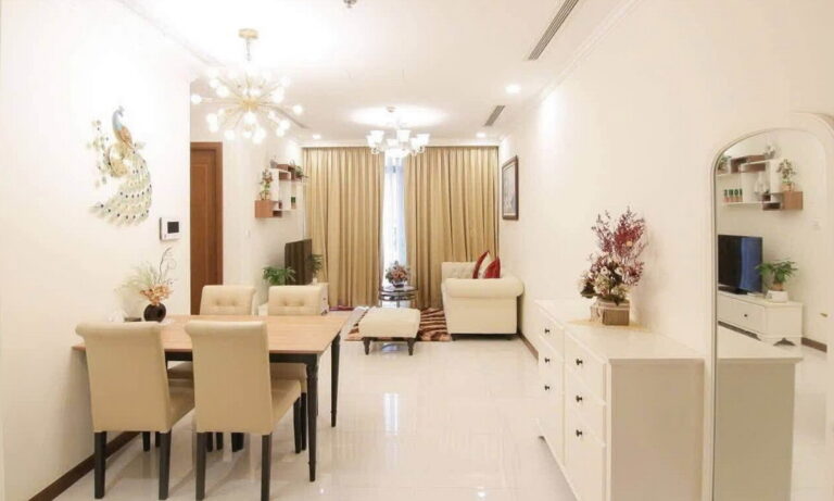 Vinhomes Central Park căn hộ cho thuê 1 phòng ngủ thoáng nội thất cao cấp
