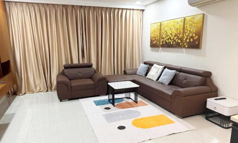 Thảo Điền Pearl căn 3 phòng ngủ cho thuê full nội thất lầu cao view sông L81