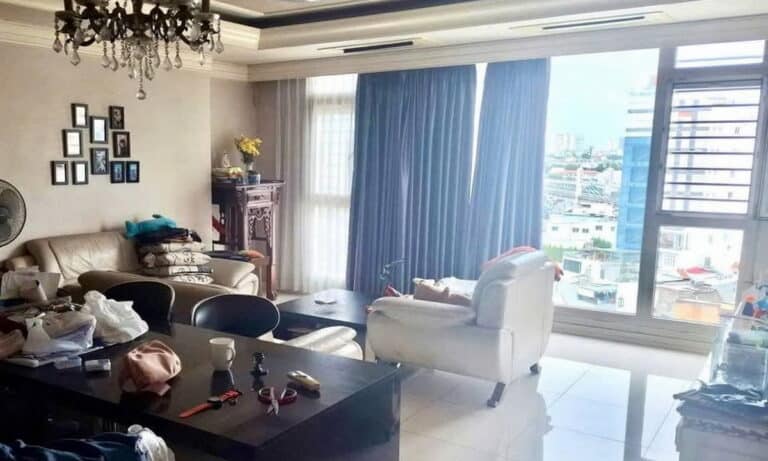 Cantavil Hoàn Cầu căn hộ cho thuê 3 phòng ngủ đủ nội thất view L81 thoáng
