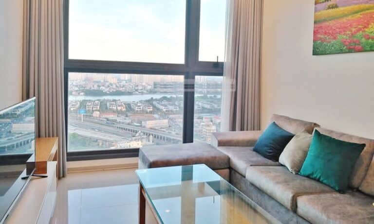 Pearl Plaza căn hộ bán 1 phòng ngủ 55m2 có nội thất lầu cao view sông L81