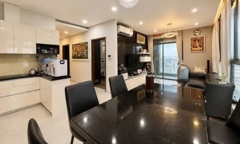 Pearl Plaza căn hộ bán 3 phòng ngủ 122m2 đầy đủ nội thất lầu cao view L81